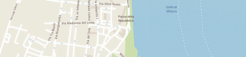 Mappa della impresa pulizia e verde soccoop arl a MESSINA