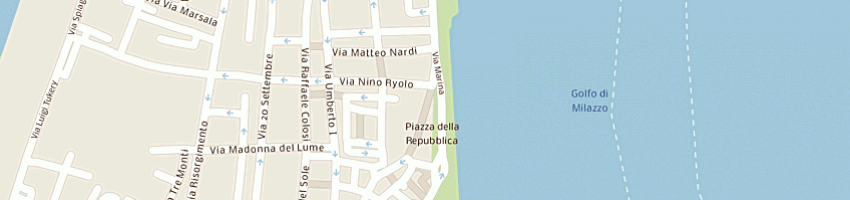 Mappa della impresa cambria stefano a MILAZZO