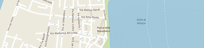 Mappa della impresa donna piu' sas di accetta giovanni a MILAZZO