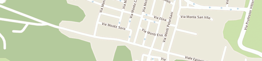 Mappa della impresa uccello sebastiano a SIRACUSA