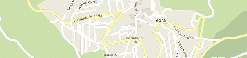 Mappa della impresa finelli giuseppe a TEORA
