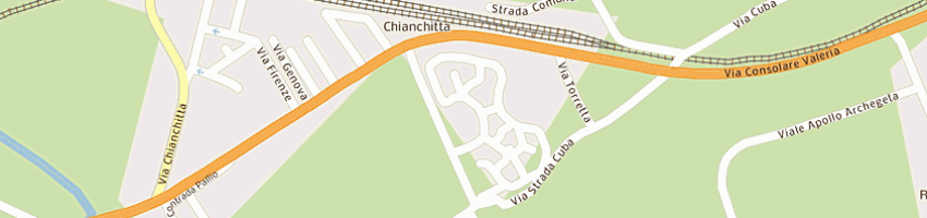 Mappa della impresa flli arena srl a GIARDINI NAXOS