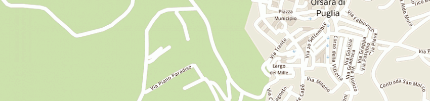 Mappa della impresa piano paradiso di giuseppe zullo srl - societa' unipersonale a ORSARA DI PUGLIA