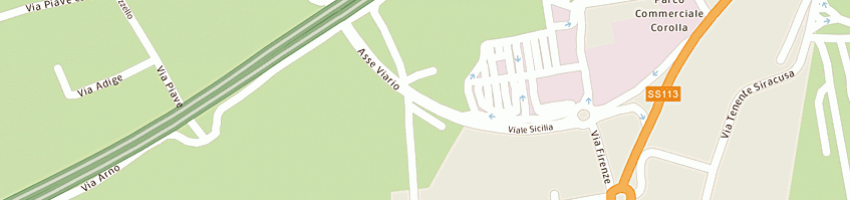 Mappa della impresa fratelli cambria srl a MILAZZO