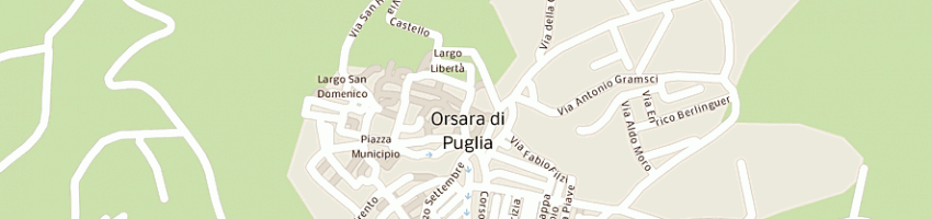 Mappa della impresa riflessi di dedda rosa a ORSARA DI PUGLIA