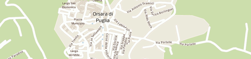 Mappa della impresa martino giuseppe a ORSARA DI PUGLIA