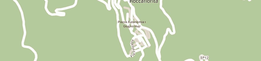 Mappa della impresa ristorante la fermata a ROCCAFIORITA