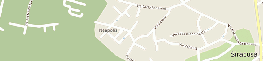 Mappa della impresa fontana sergio a SIRACUSA