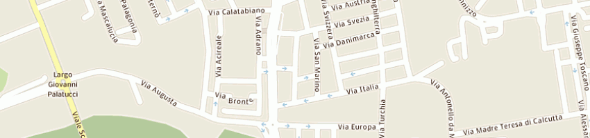 Mappa della impresa servizio nefrodialitico tike srl a SIRACUSA