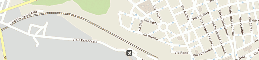 Mappa della impresa uffici giudiziari a SIRACUSA