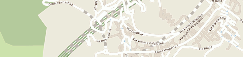 Mappa della impresa sciacca assicurazioni di sciacca fsco sas a TAORMINA
