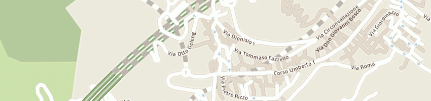 Mappa della impresa azienda unita' sanitaria locale n5 guardia medica a TAORMINA