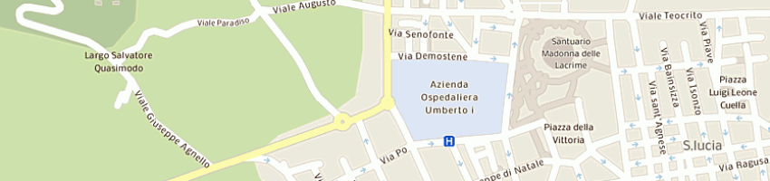 Mappa della impresa gefin di sparti paolo e c sas a SIRACUSA