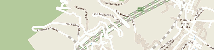 Mappa della impresa foti antonino a TAORMINA