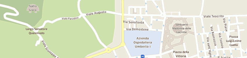 Mappa della impresa cardi' graziella a SIRACUSA