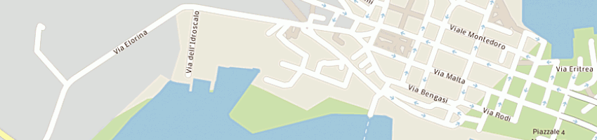 Mappa della impresa siracusana ittica (srl) a SIRACUSA