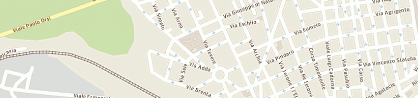 Mappa della impresa larosa srl a SIRACUSA