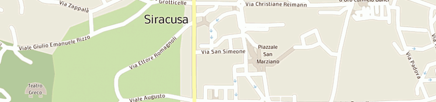 Mappa della impresa cassarino giuseppe a SIRACUSA