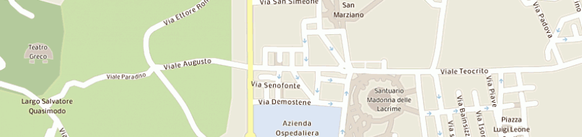 Mappa della impresa dacal di calabrese orazio a SIRACUSA