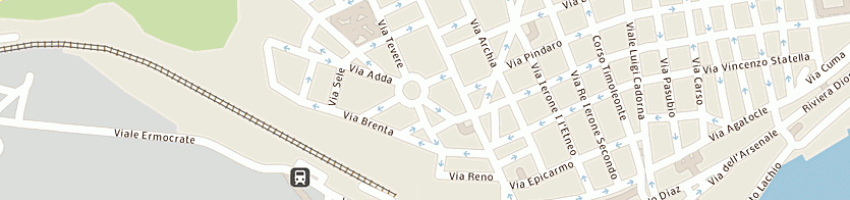Mappa della impresa gio' srl a SIRACUSA