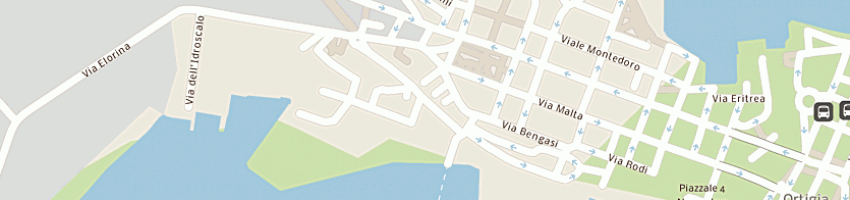 Mappa della impresa municipio a SIRACUSA