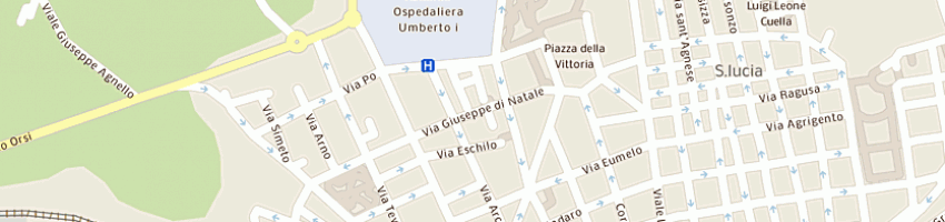 Mappa della impresa scuola materna ludolandia a SIRACUSA