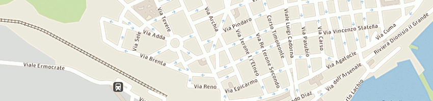 Mappa della impresa sbriglio paolo a SIRACUSA