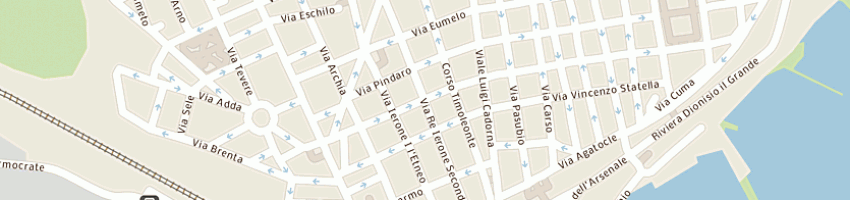 Mappa della impresa tomasi francesco a SIRACUSA