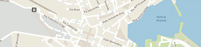 Mappa della impresa perna emilio a SIRACUSA
