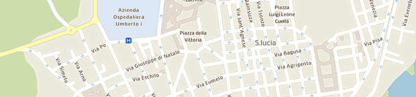 Mappa della impresa studio tecnico peritale distefano a SIRACUSA