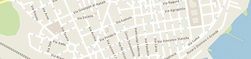 Mappa della impresa bingo srl a SIRACUSA