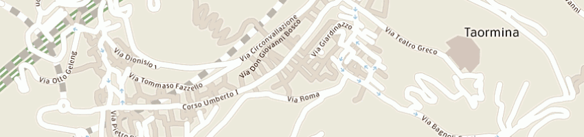 Mappa della impresa lo turco maria giuseppa a TAORMINA