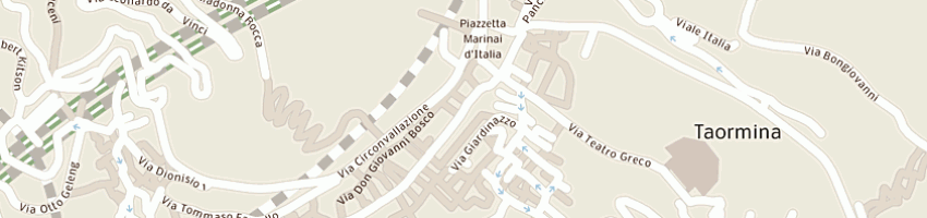 Mappa della impresa ristorante anfora a TAORMINA