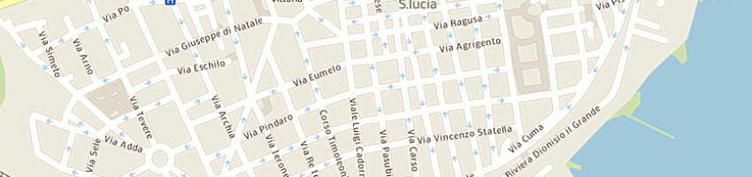 Mappa della impresa garro giuseppe a SIRACUSA