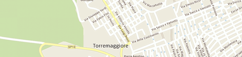 Mappa della impresa patella (sas) a TORREMAGGIORE