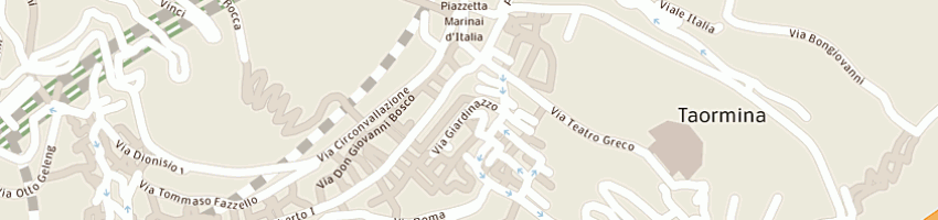 Mappa della impresa juve club a TAORMINA