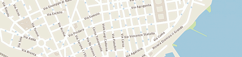 Mappa della impresa russia cristiana san vladimir - onlus a SIRACUSA