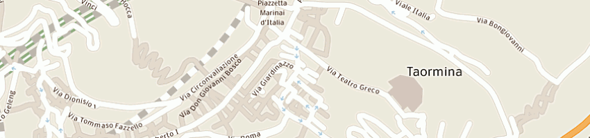 Mappa della impresa sorrenti concetta a TAORMINA