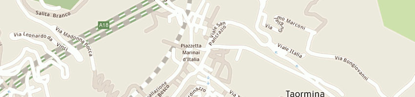 Mappa della impresa taofast di ferraro santo rosario e brancato a snc a TAORMINA