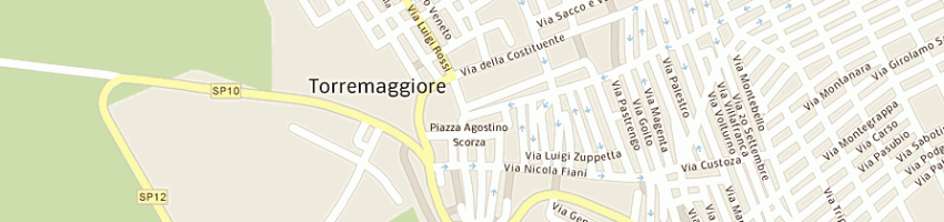 Mappa della impresa ufficio del giudice di pace a TORREMAGGIORE