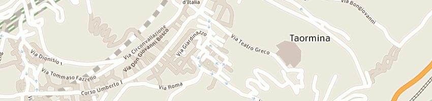 Mappa della impresa astarte srl a TAORMINA