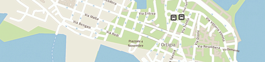 Mappa della impresa la pira antonio a SIRACUSA