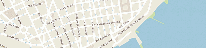 Mappa della impresa ristorante minosse a SIRACUSA