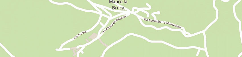 Mappa della impresa comune di san mauro la bruca a SAN MAURO LA BRUCA