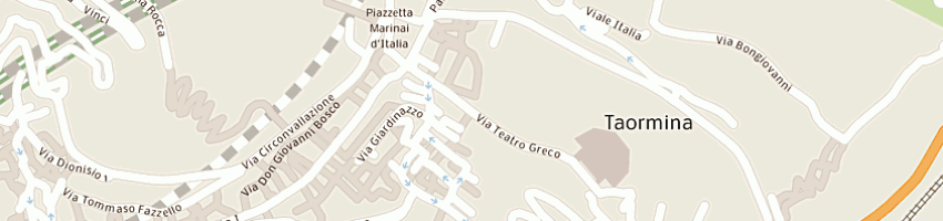 Mappa della impresa siligato rosa maria a TAORMINA