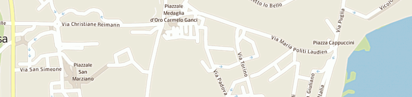 Mappa della impresa garofalo fratelli snc a SIRACUSA