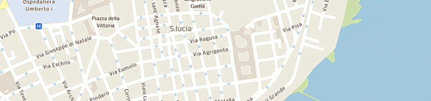Mappa della impresa digital ufficio di vasta claudio a SIRACUSA