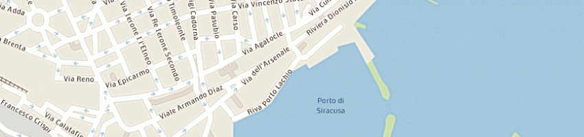 Mappa della impresa salerno ristorante al delfino di salerno giuseppe a SIRACUSA