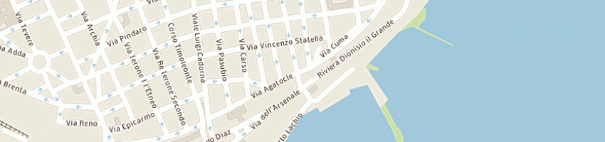 Mappa della impresa carta emanuele a SIRACUSA