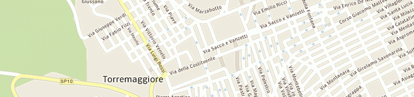 Mappa della impresa cassano lorenzo a TORREMAGGIORE